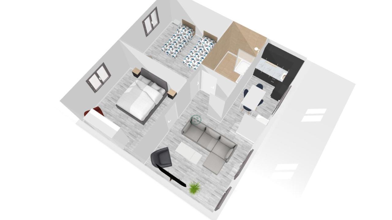 Evasion St Joseph Odysalis - Lit King Size - Parking - Proche Centre Apartment กอลมาร์ ภายนอก รูปภาพ