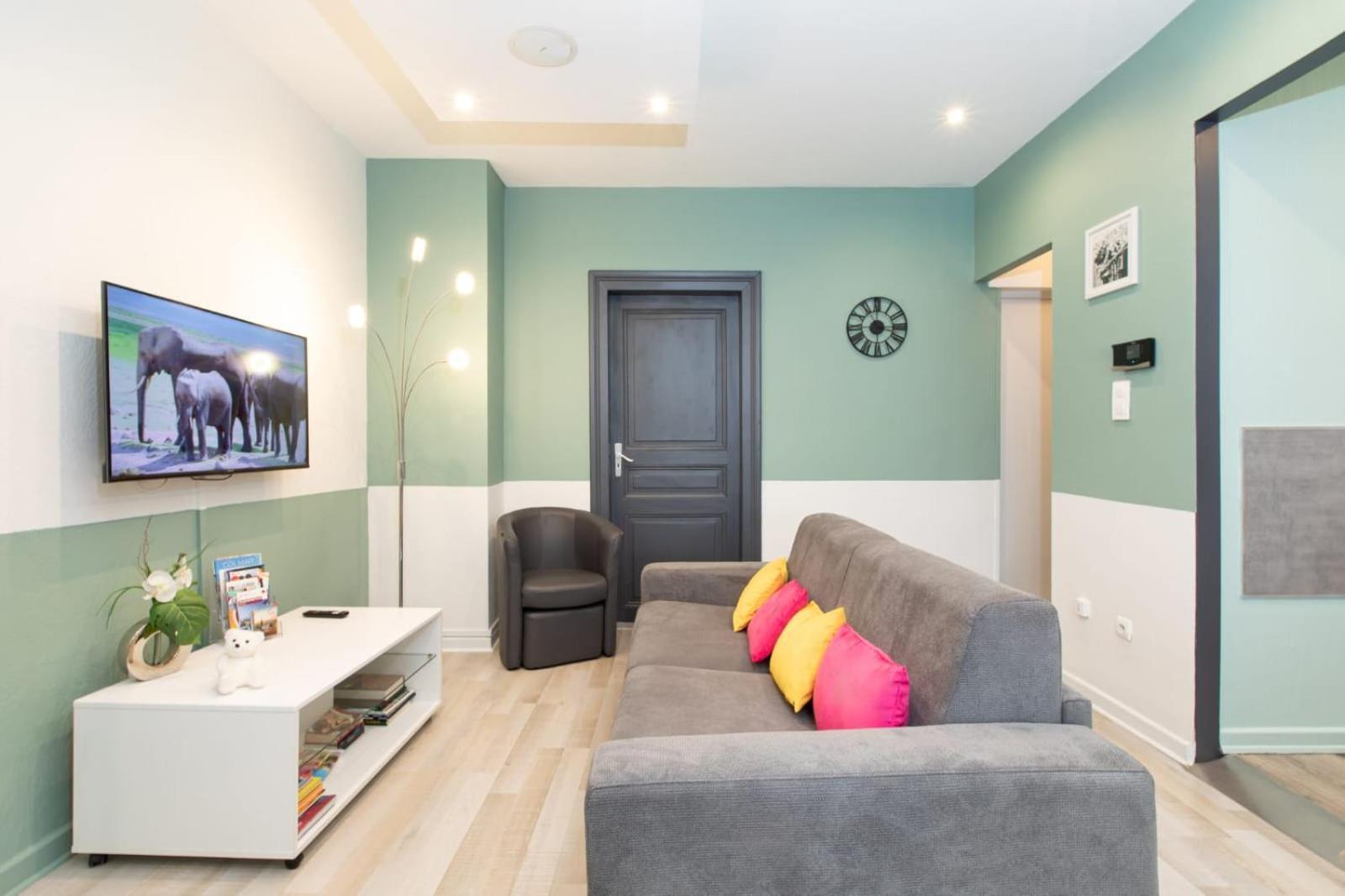 Evasion St Joseph Odysalis - Lit King Size - Parking - Proche Centre Apartment กอลมาร์ ภายนอก รูปภาพ